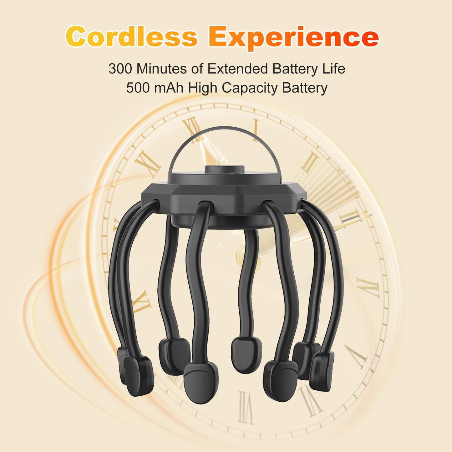 Relax360™ || Electric Octopus Head Massager