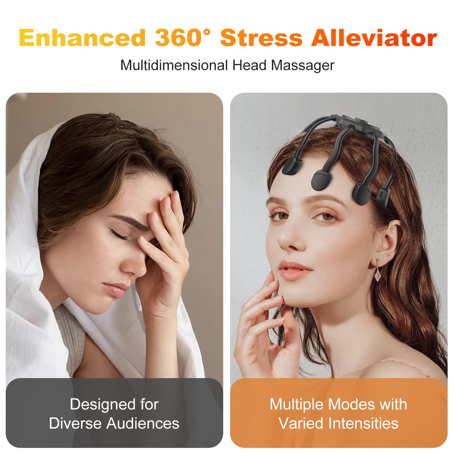 Relax360™ || Electric Octopus Head Massager