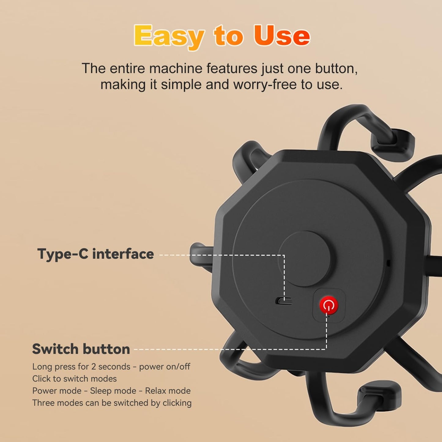Relax360™ || Electric Octopus Head Massager