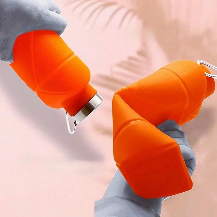 EasyFold™ || Collapsible Travel Water Bottle – Space Saving & Leak Proof