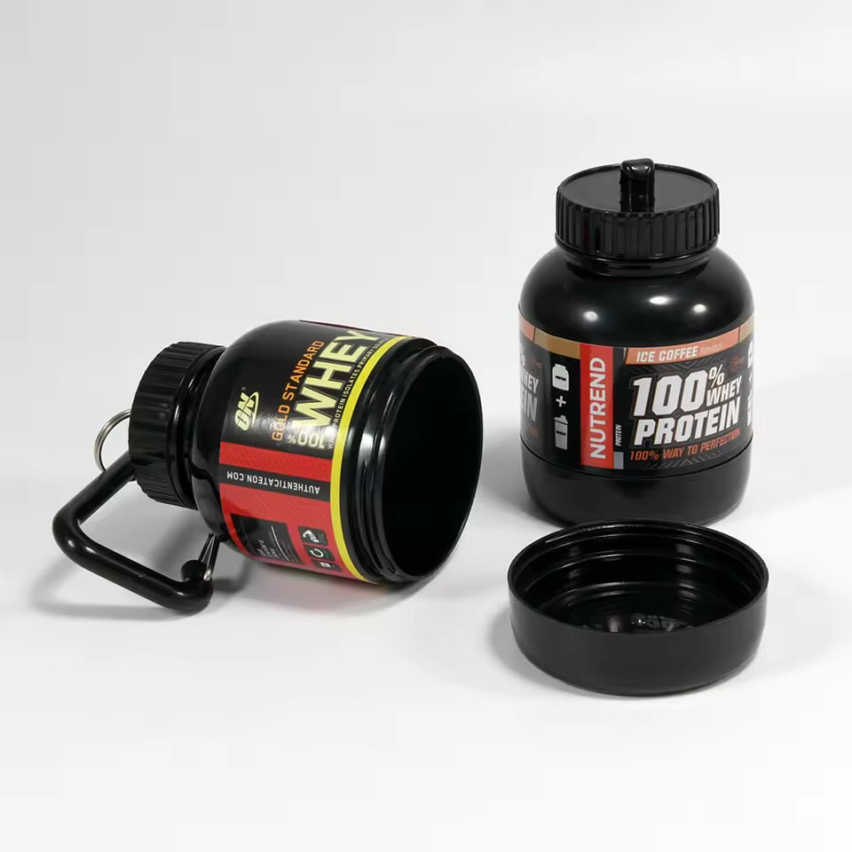Portable Protein Funnel Keychain