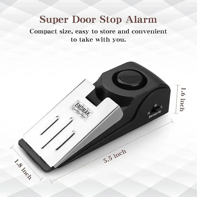 DoorGuard Pro ™ ||  Door Stopper Alarm #1 Bestseller