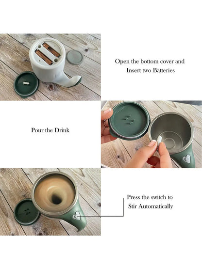 StirPro Mug ™ ||  Self-Mixing Coffee Mug #1 Bestseller