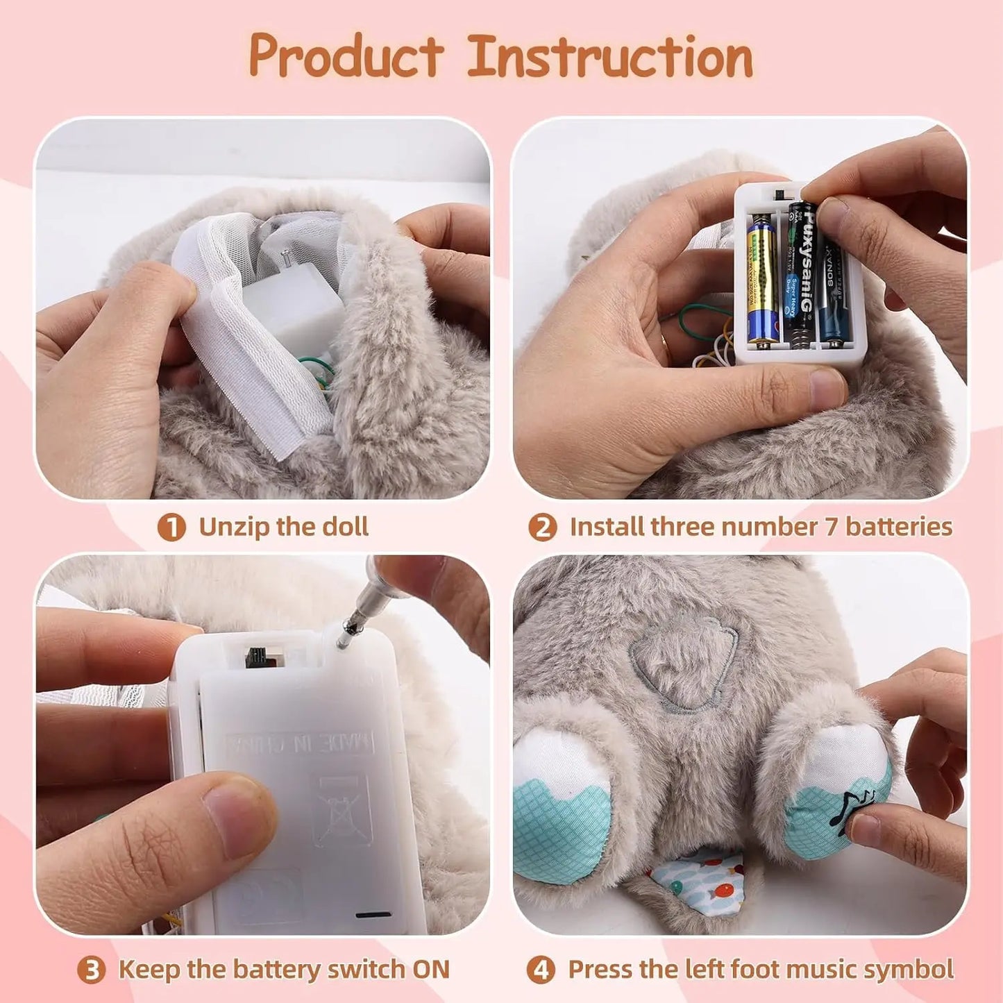 Breathie™ ||  Breathing Teddy Bear #1 Bestseller