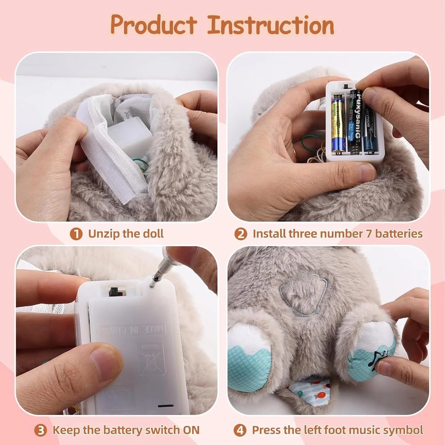 Breathie™ ||  Breathing Teddy Bear #1 Bestseller
