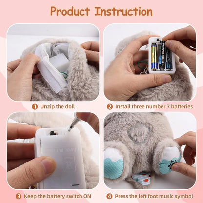 Breathie™ ||  Breathing Teddy Bear #1 Bestseller