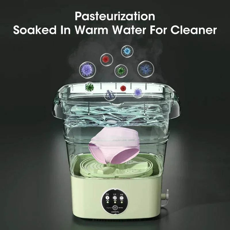 SpinX™ || Foldable Mini Washing Machine