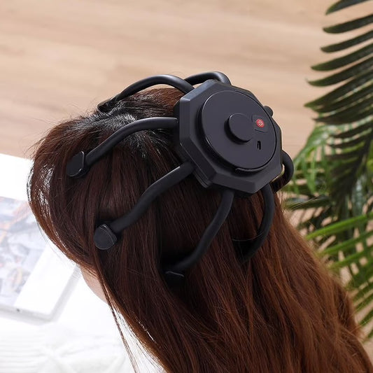 Electric Octopus Head Massager for Scalp Relaxation