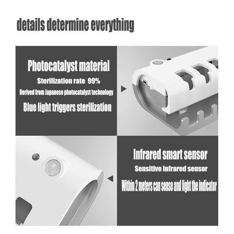 SmartSqueeze Pro™ || Wall-Mounted Toothpaste Dispenser