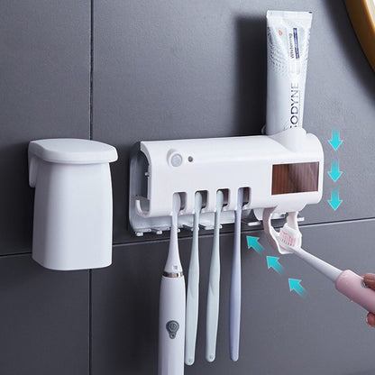 SmartSqueeze Pro™ || Wall-Mounted Toothpaste Dispenser