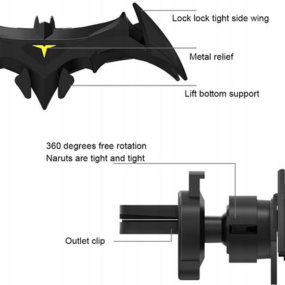 BatGrip™ || Batman Car Phone Holder
