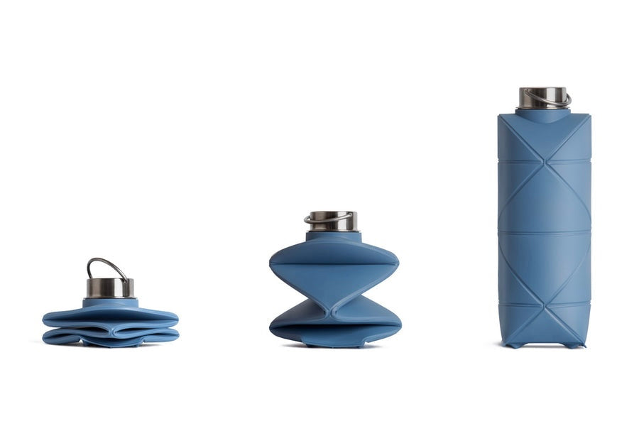 EasyFold™ || Collapsible Travel Water Bottle – Space Saving & Leak Proof